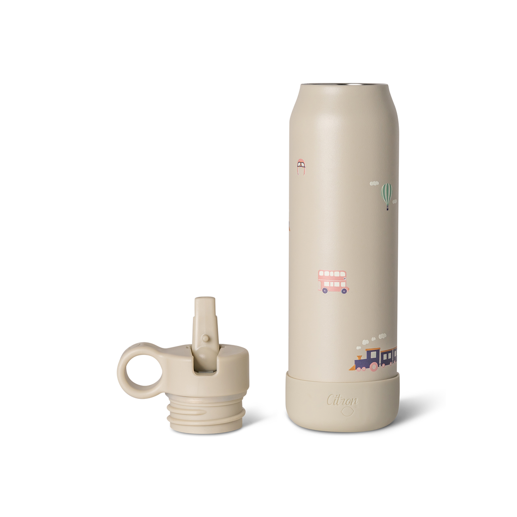 Citron Vehicles Kids Water Bottle 350ml