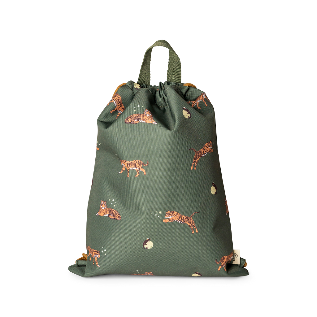Citron Drawstring Wet Bag Tiger