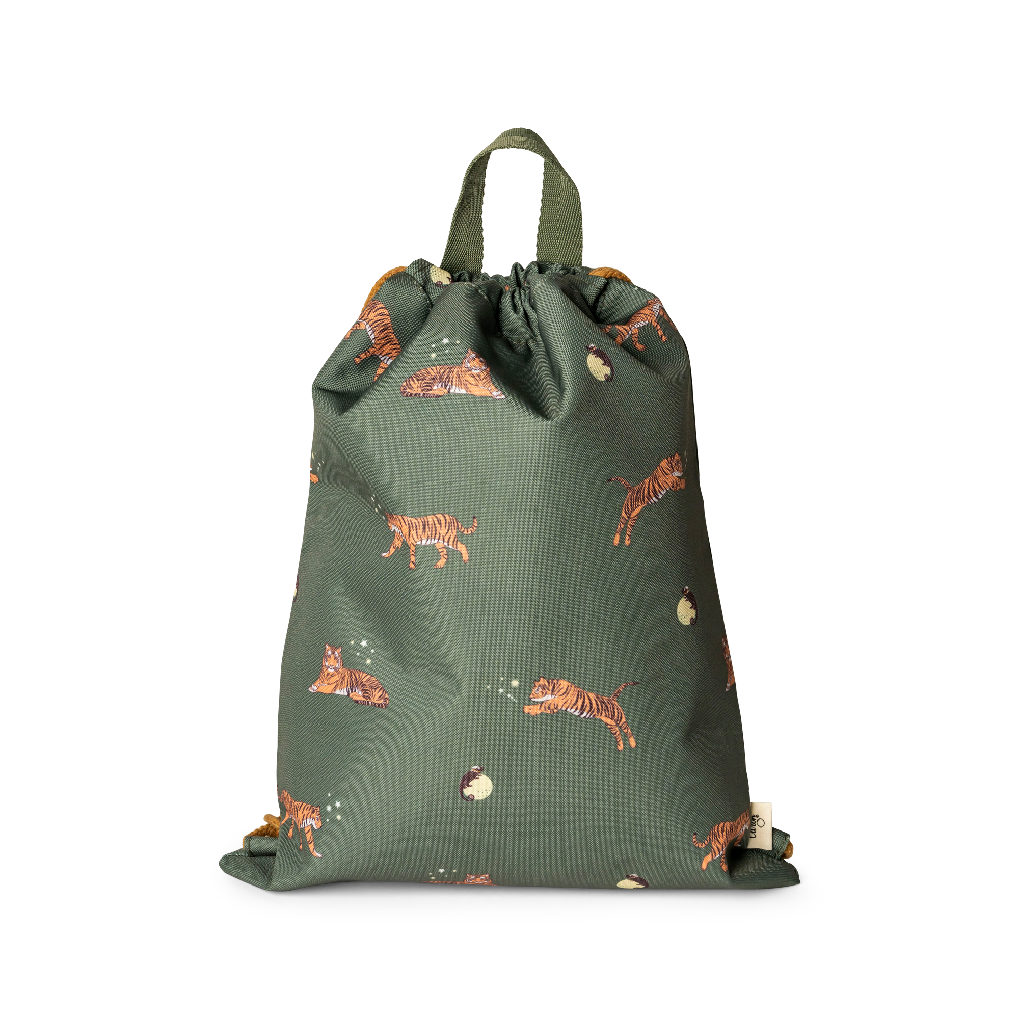 Citron Drawstring Wet Bag Tiger