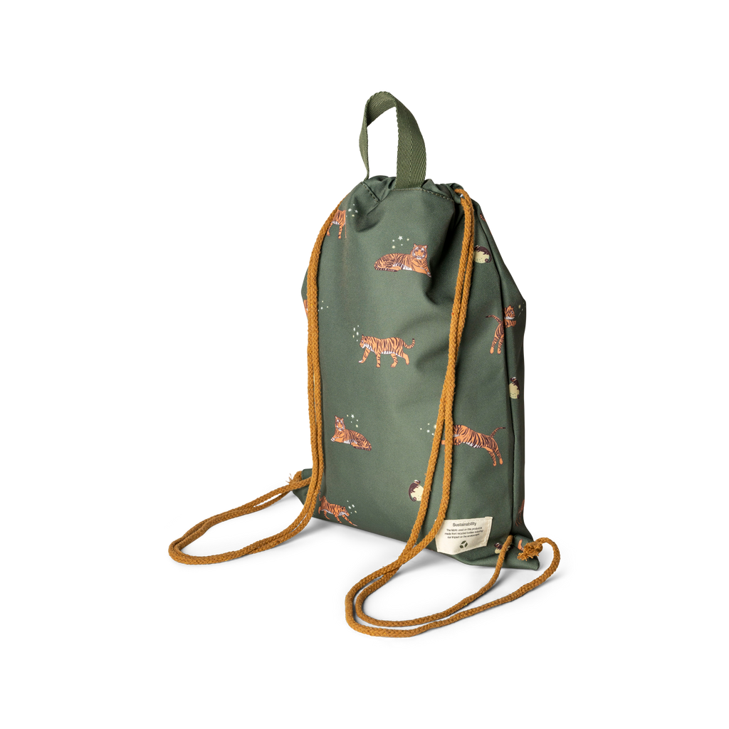 Citron Drawstring Wet Bag Tiger