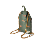 Citron Drawstring Wet Bag Tiger