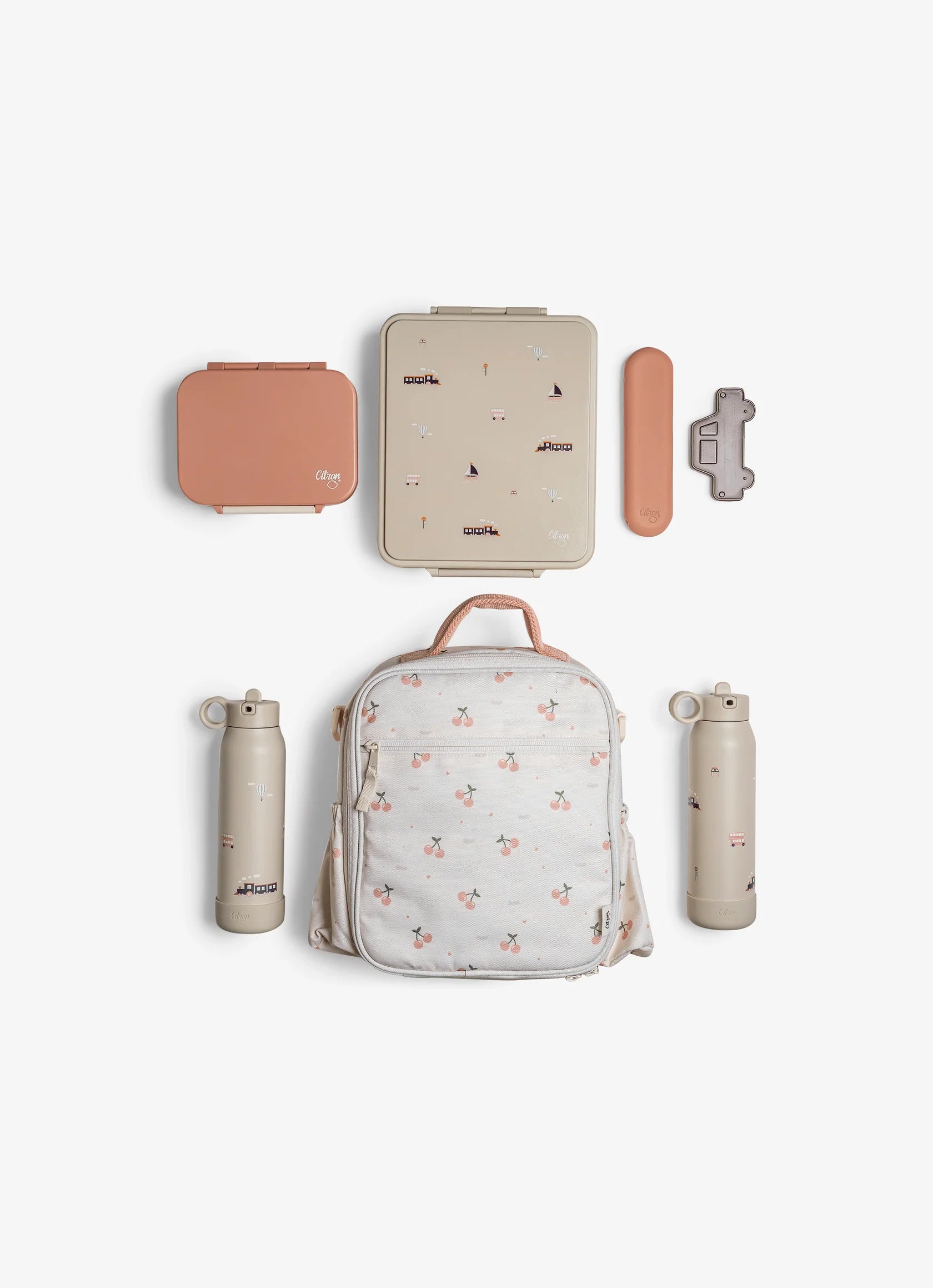 Citron Cherry Thermal Lunch Bag Backpack