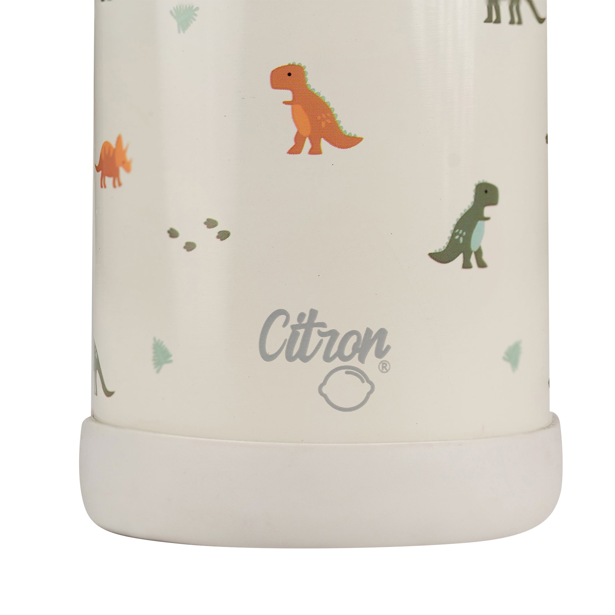 Citron Dino Kids Water Bottle 350ml