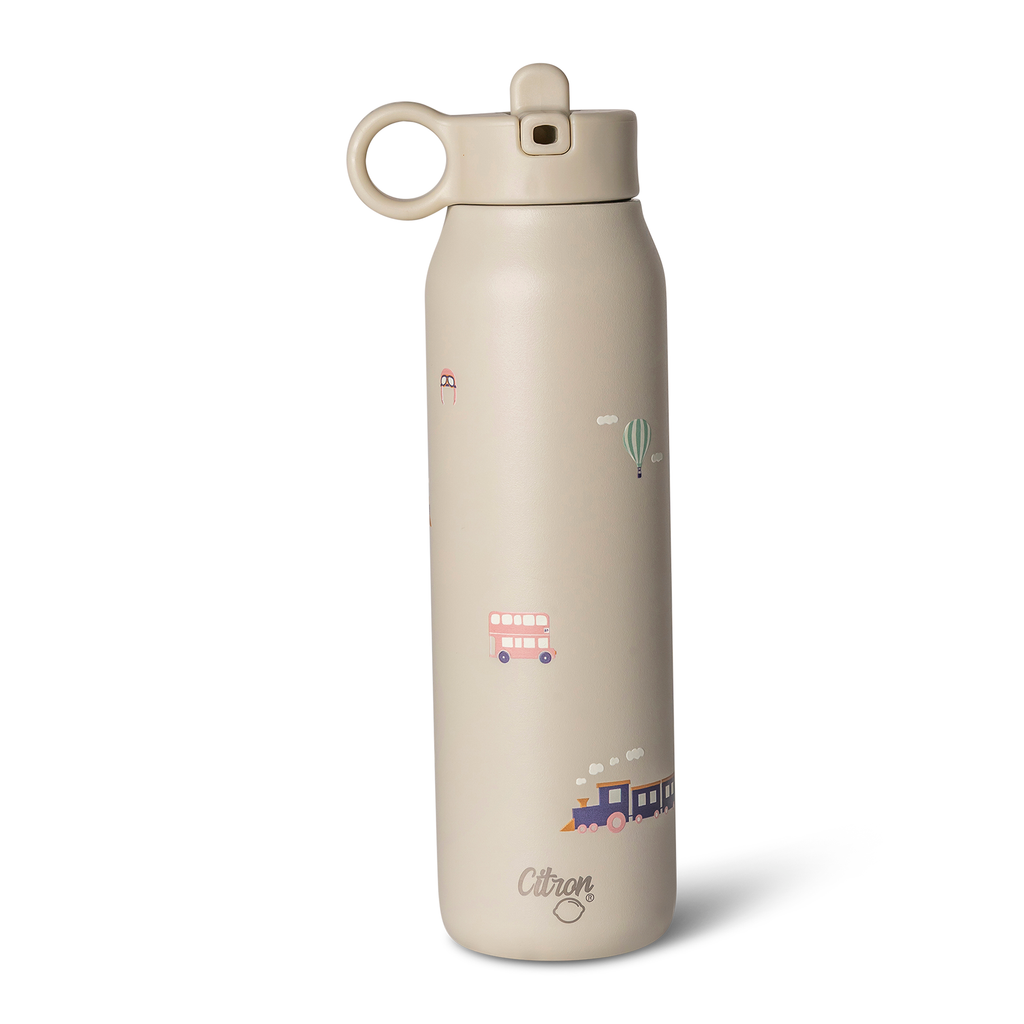 Citron Vehicles Kids Water Bottle 350ml