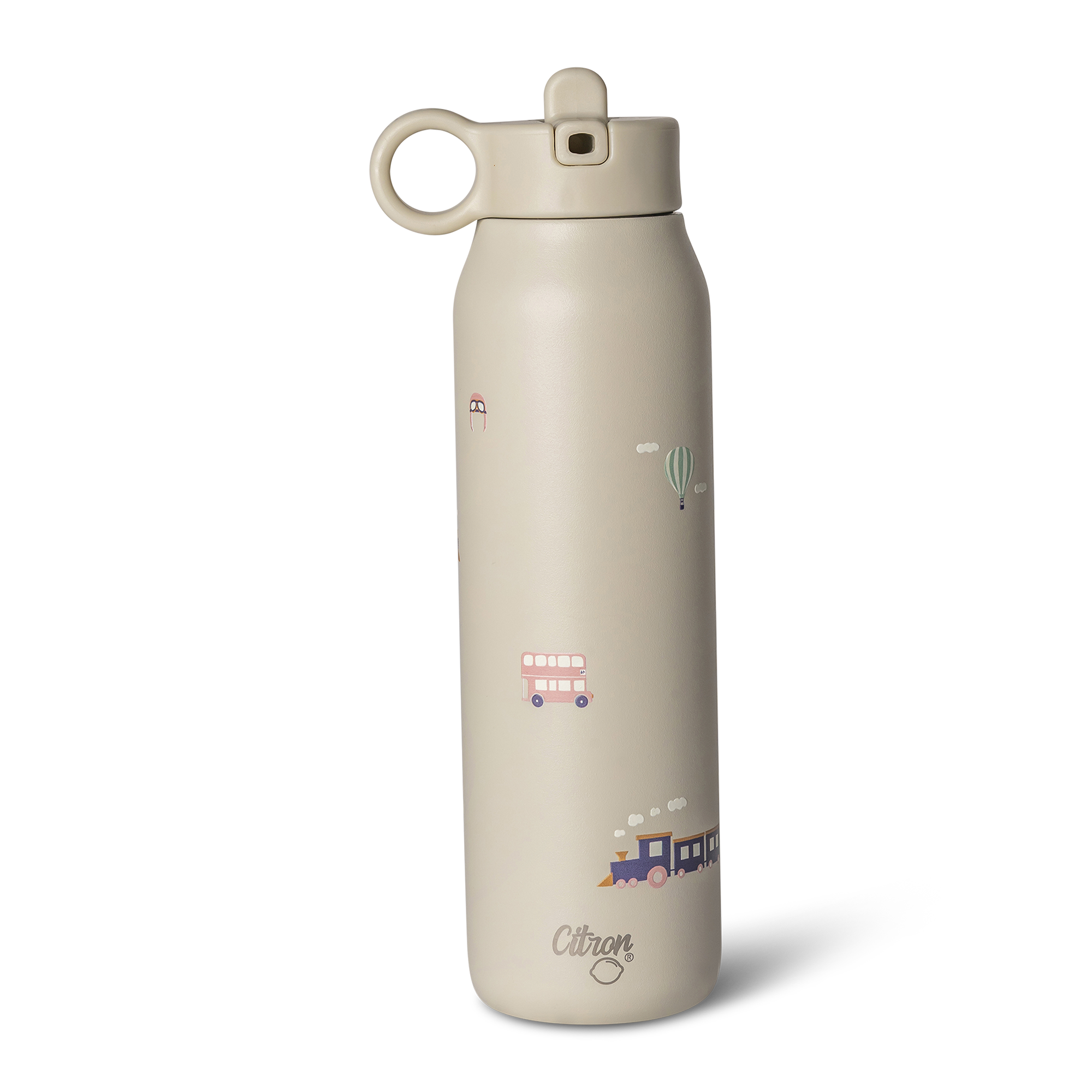 Citron Vehicles Kids Water Bottle 350ml