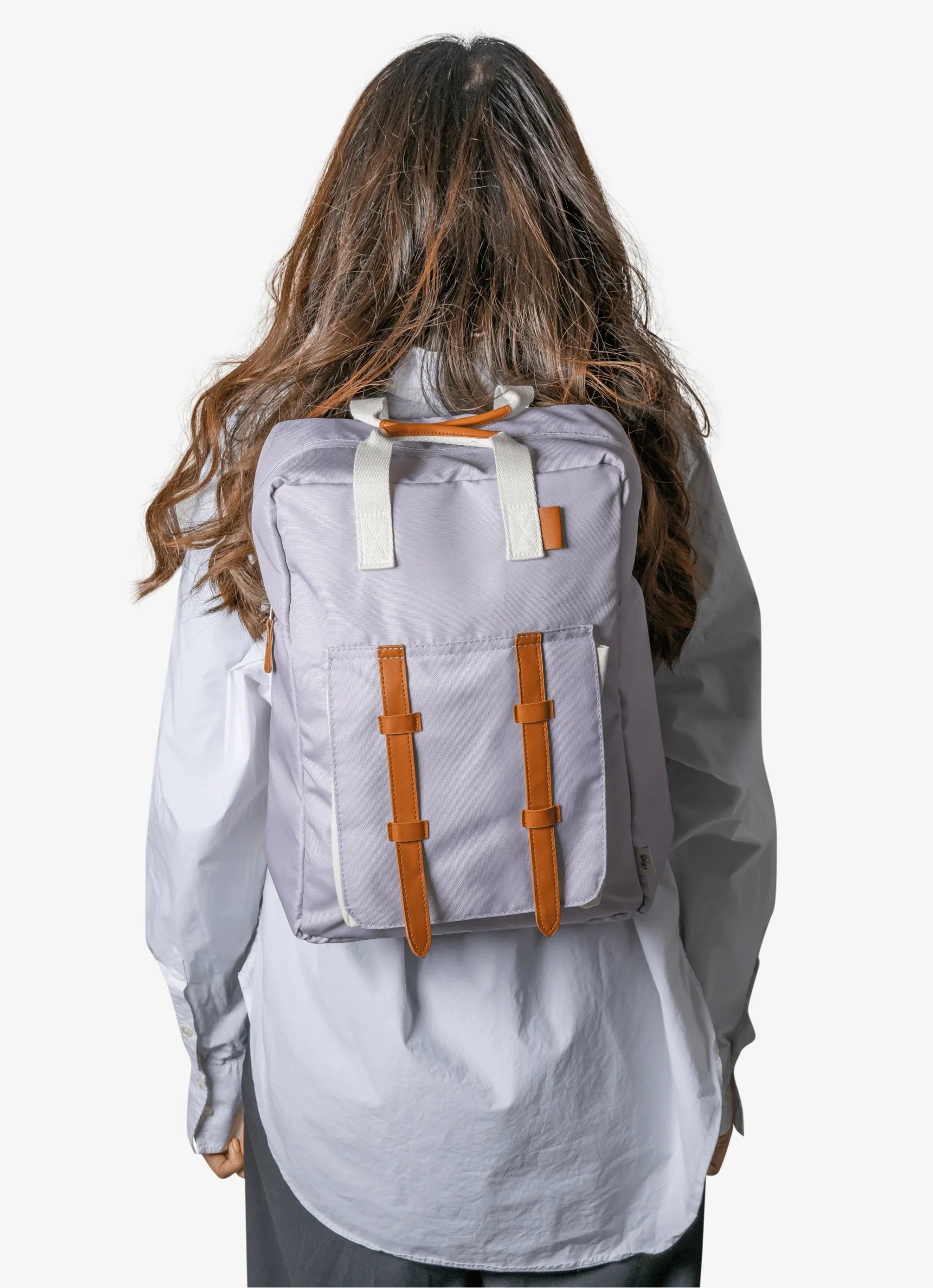 Citron Purple Large Backpack