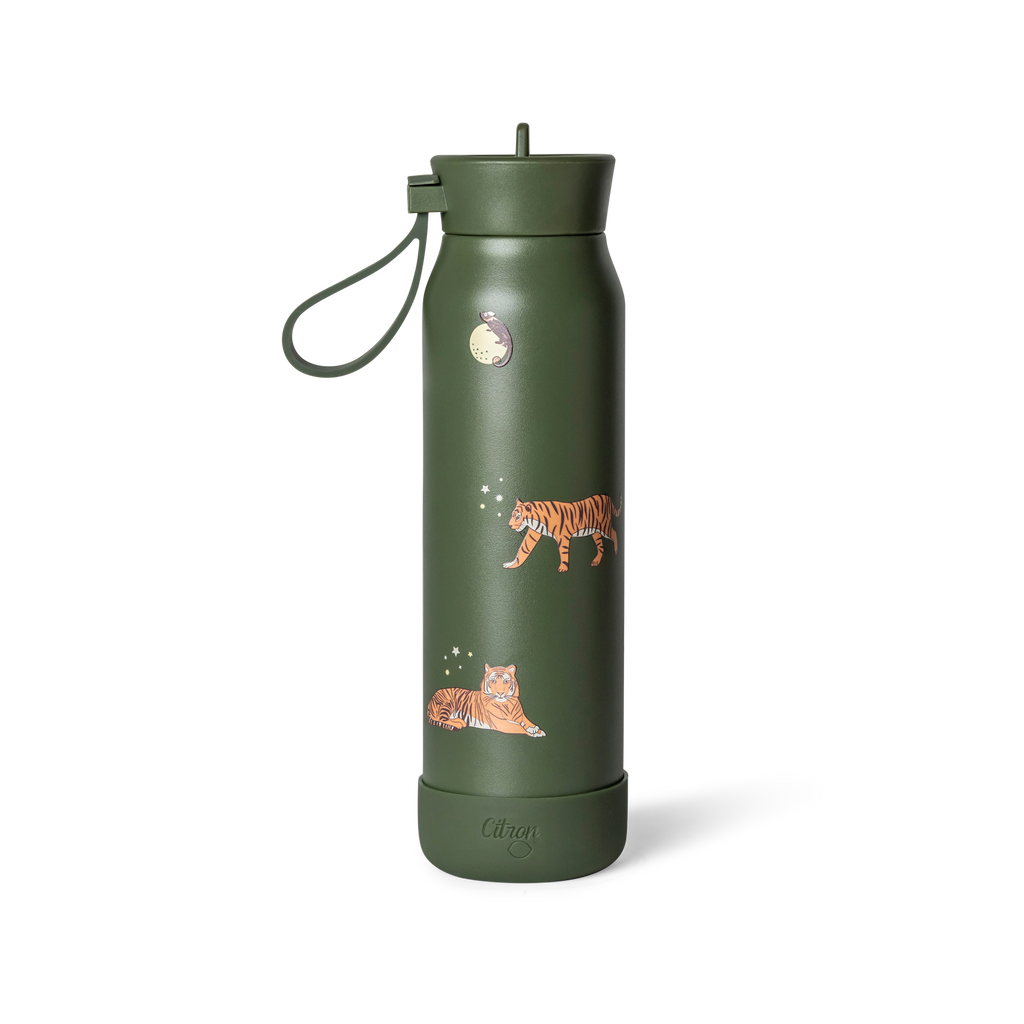 Citron Tiger Kids Water Bottle 350ml