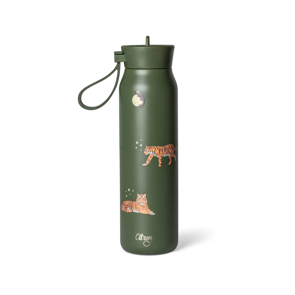 Citron Tiger Kids Water Bottle 350ml