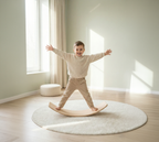 MamaToyz Balance Board Natural Birch Wood