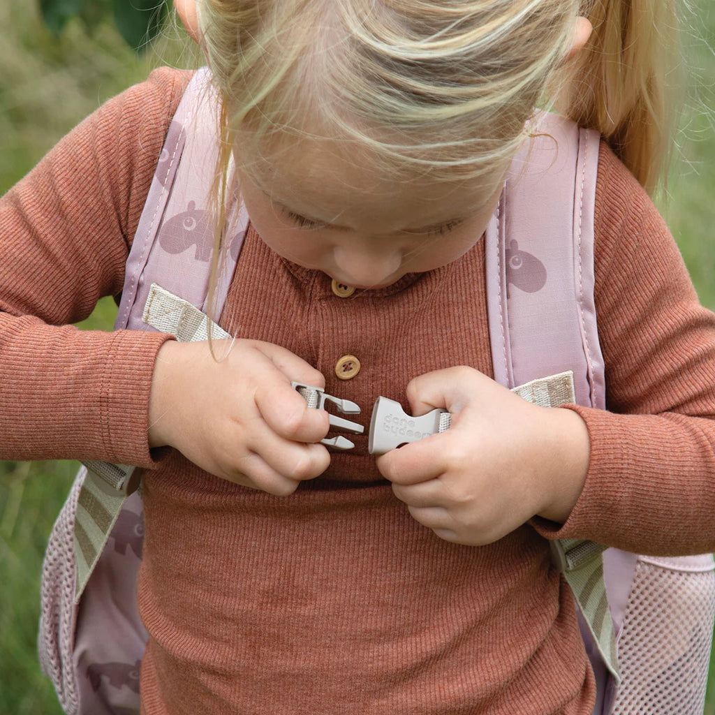 Done By Deer Ozzo Kids Backpack Powder Pink