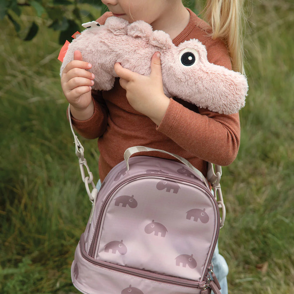 Done By Deer Ozzo Kids Insulated Lunch Bag Powder Pink