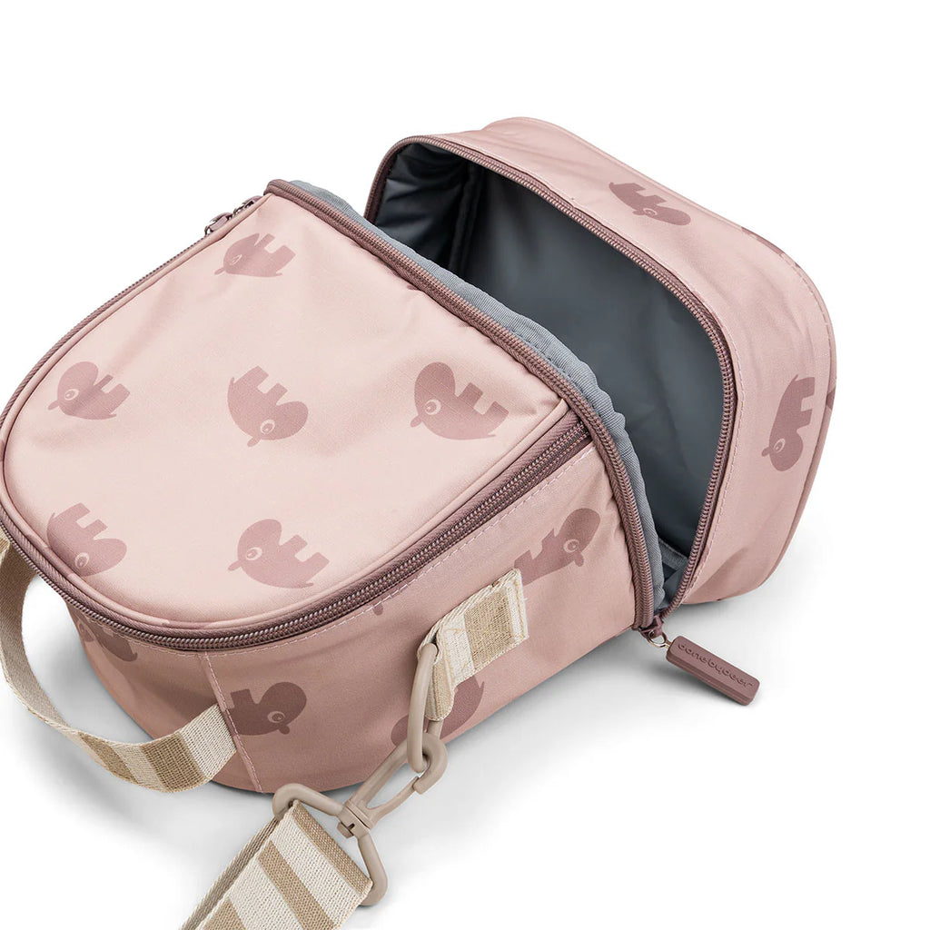 Done By Deer Ozzo Kids Insulated Lunch Bag Powder Pink