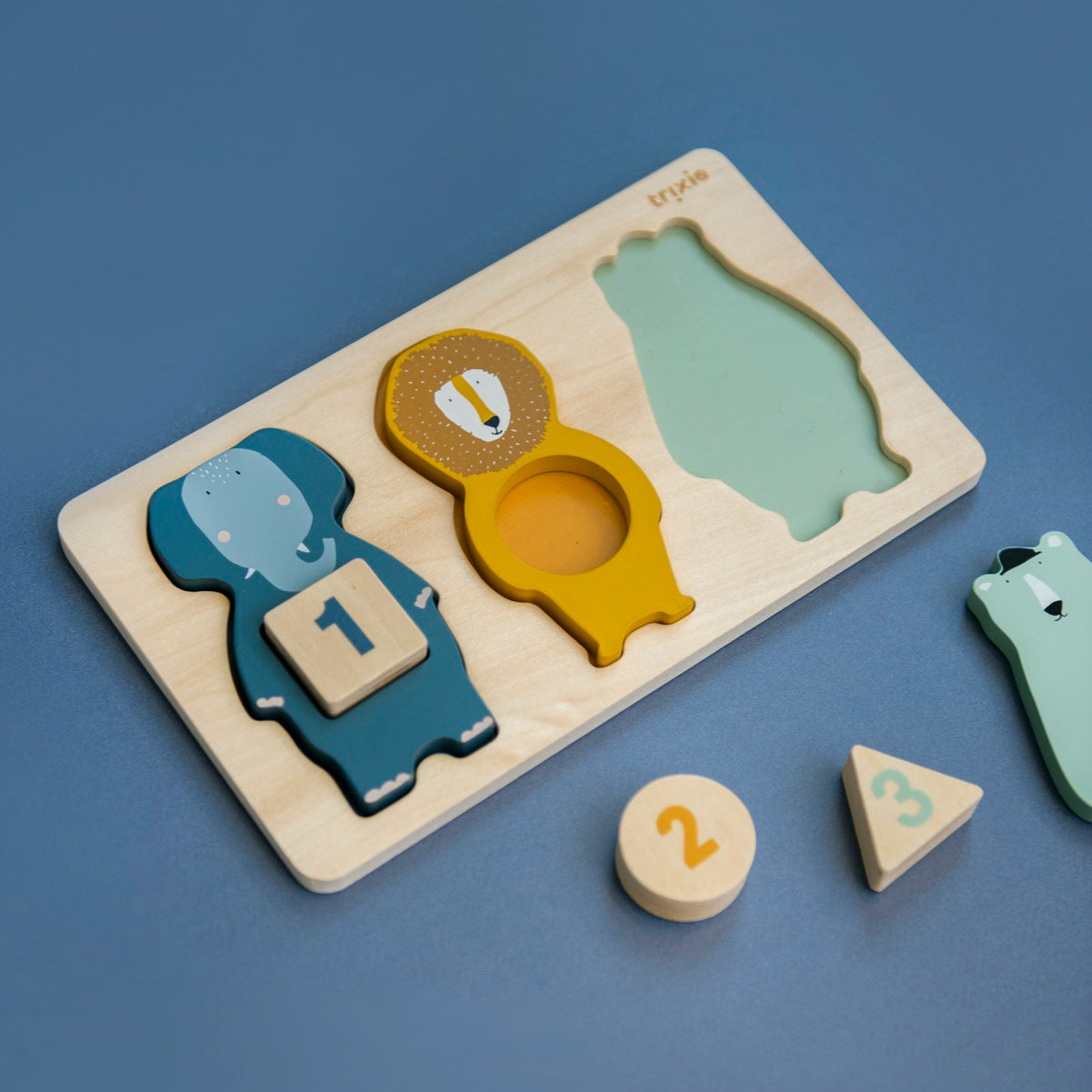 Trixie Wooden Counting Puzzle