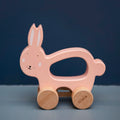 Trixie Wooden Pull Along Toy Mrs. Rabbit