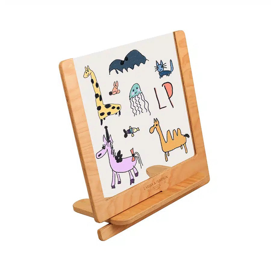 Larisa and Pumpkin Art Board