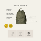 Citron Tiger Medium Backpack