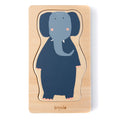 Trixie Wooden 4 Layer Animal Puzzle