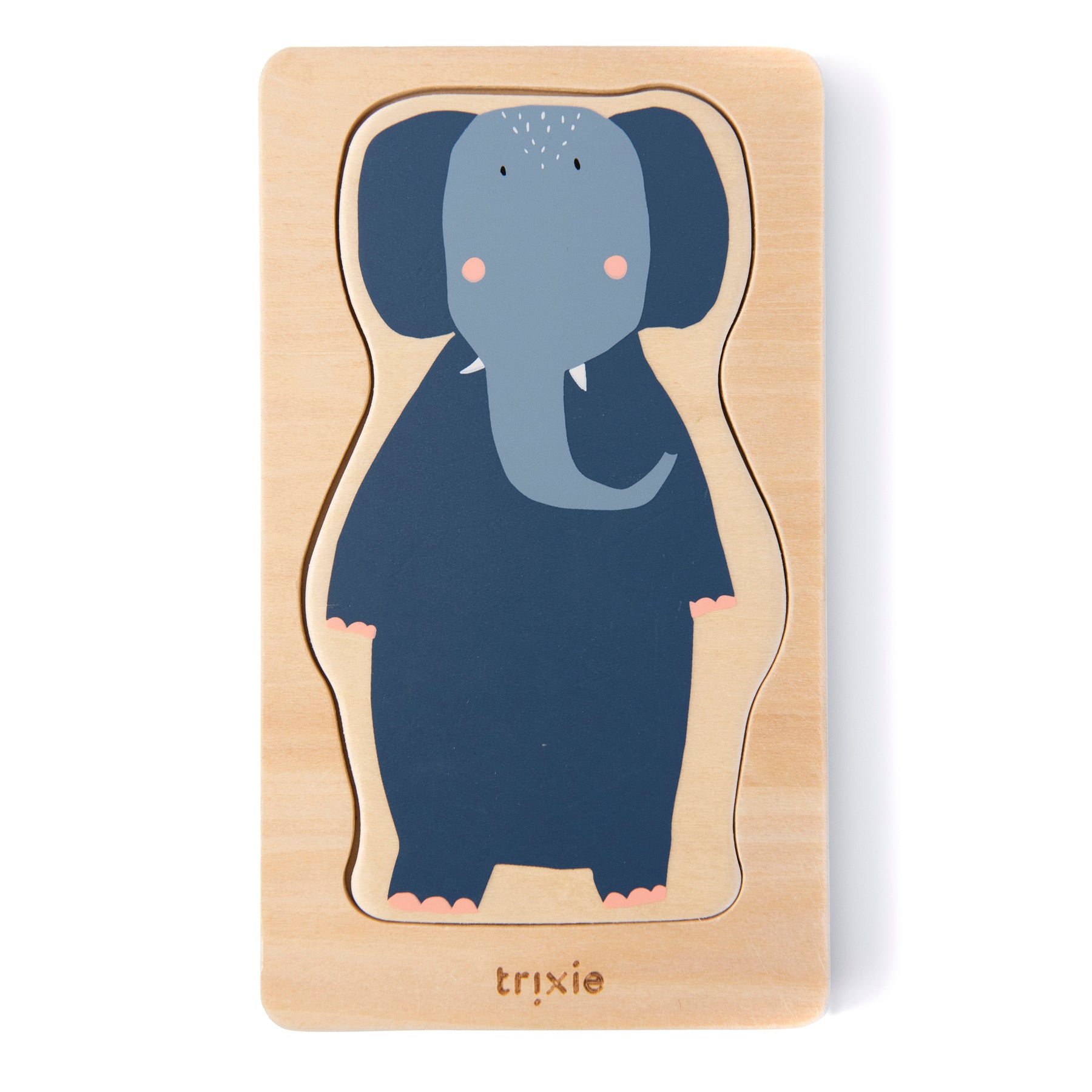 Trixie Wooden 4 Layer Animal Puzzle