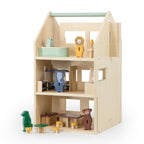 Trixie Wooden Play House with Accessories