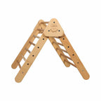 Pikler Triangle Climbing Toy Natural Beech Wood