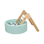 Pikler Triangle Climbing Toy Natural Beech Wood