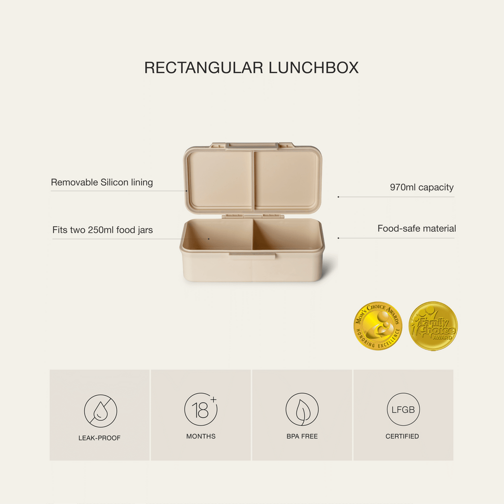 Citron Ballerina Rectangle Lunchbox
