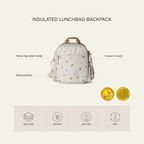 Citron Vehicles Thermal Lunch Bag Backpack