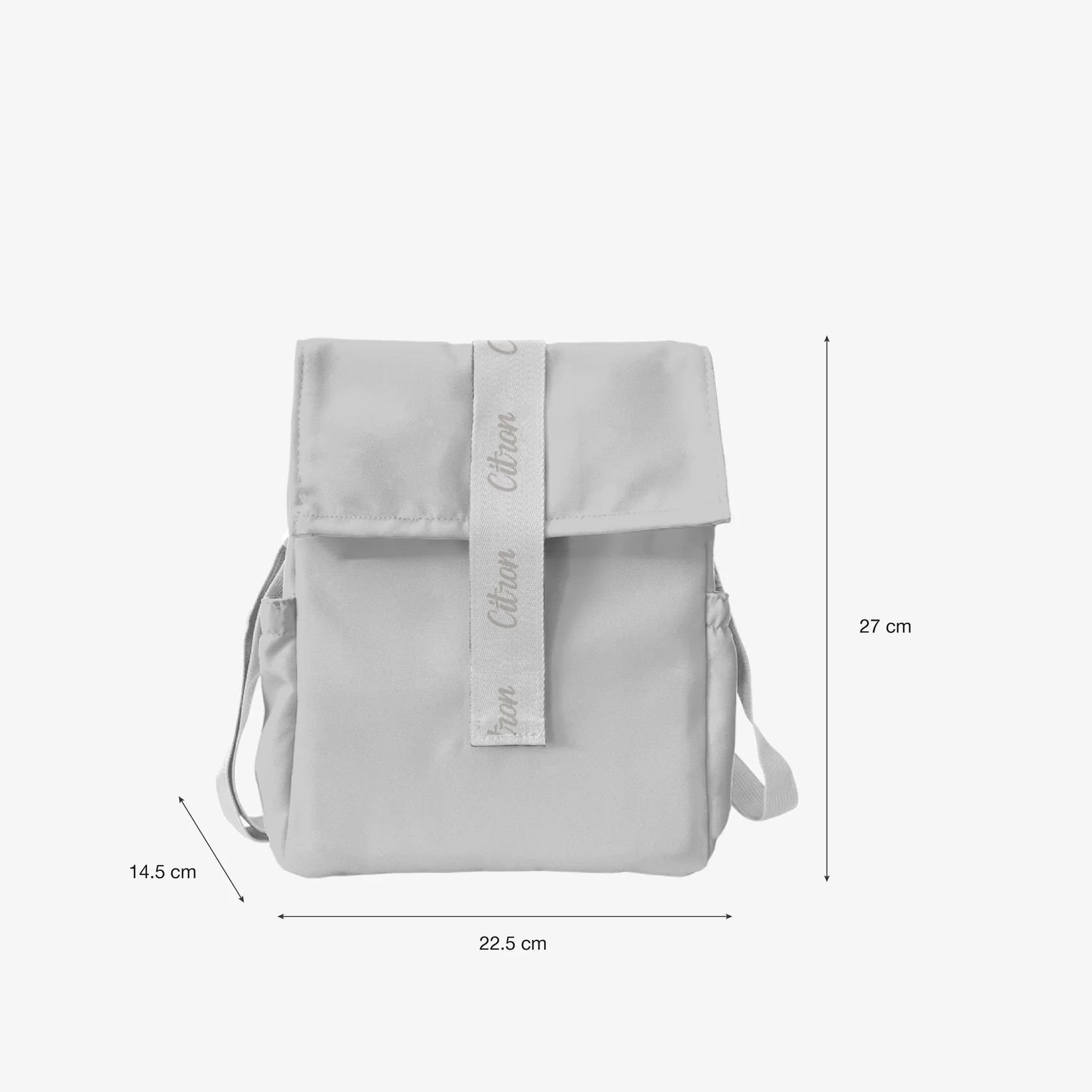 Citron Cherry Insulated Rollup Lunch Bag