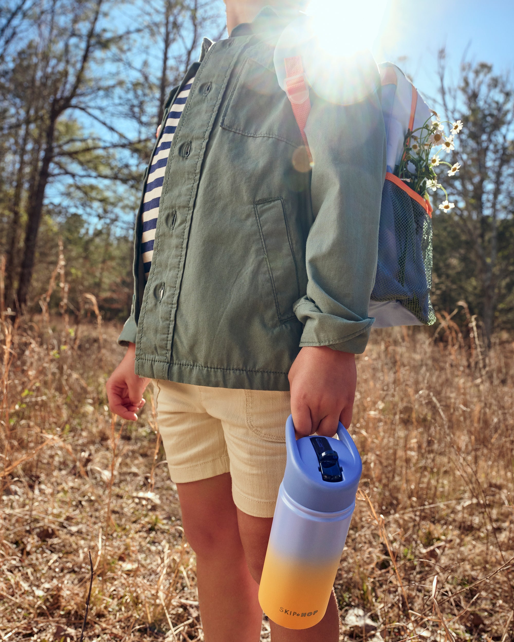 Wander Stainless Steel Water Bottle Ombre Blue