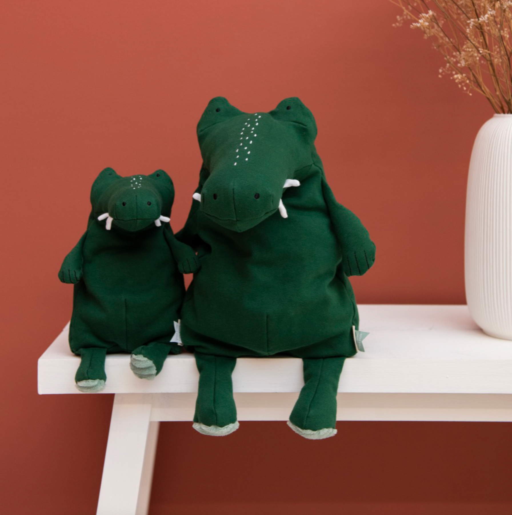 Trixie Mr. Crocodile Organic Cotton Plush Toy