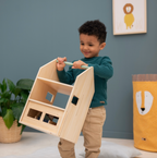 Trixie Wooden Play House with Accessories