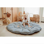 Play & Go Bloom Organic Babymat Dusty Blue