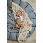 Play & Go Bloom Organic Babymat Dusty Blue
