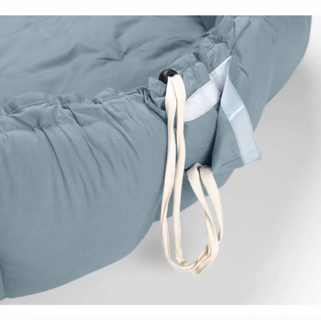 Play & Go Bloom Organic Babymat Dusty Blue