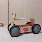 DriveMe Wood Ambulance Baby Walker Ride-On