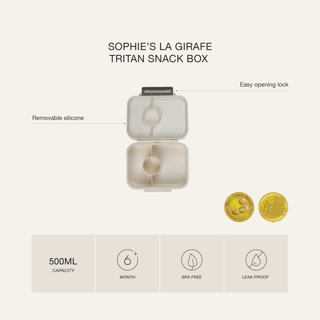 Sophie La Girafe Tritan Snack Box