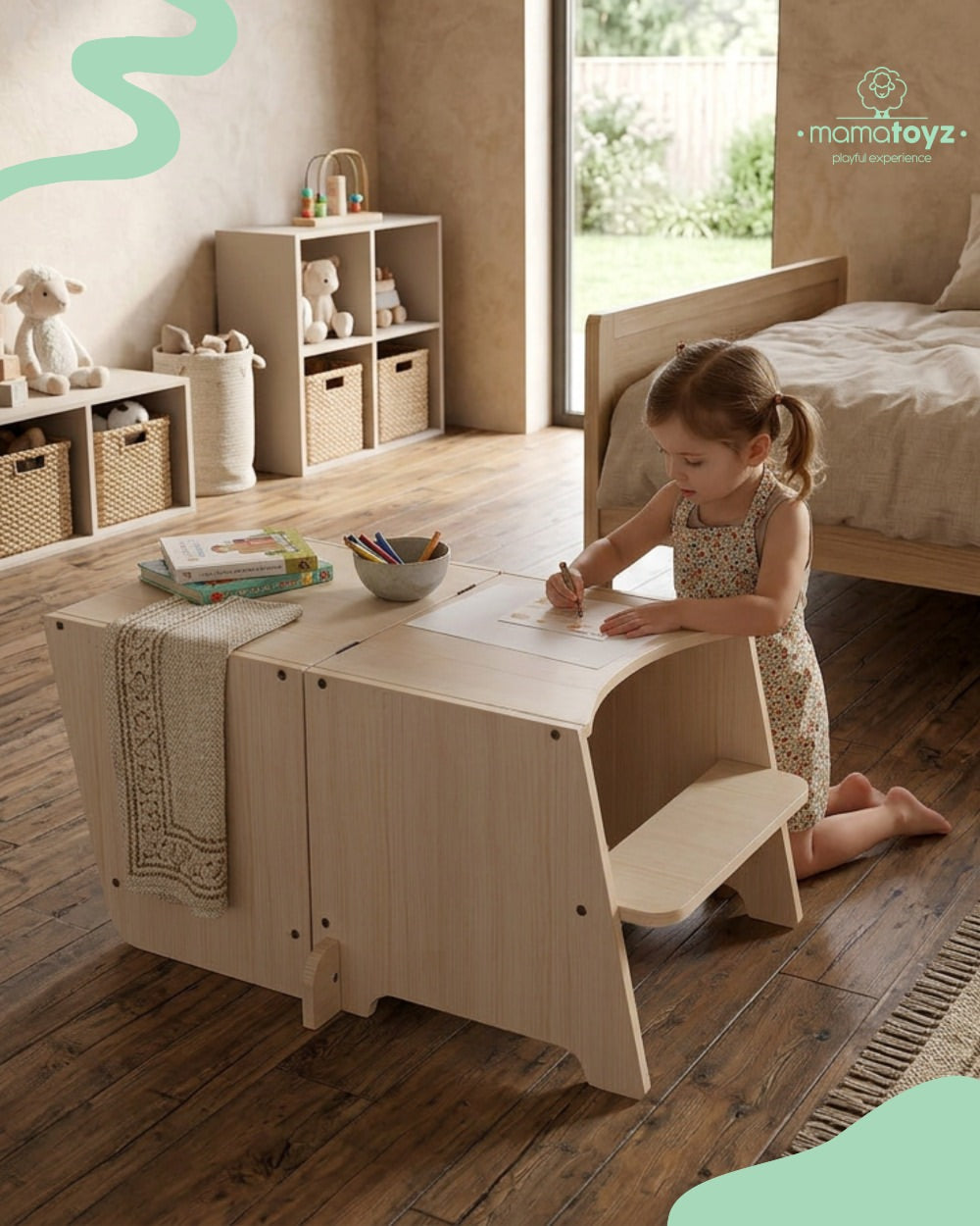 MamaToyz Learning Tower & Table