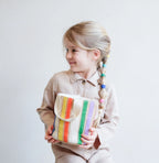 Mimi & Lula Rainbow Ribbon Basket Bag