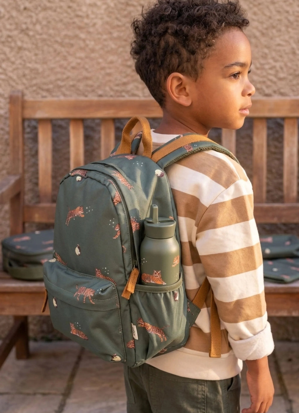 Citron Tiger Medium Backpack