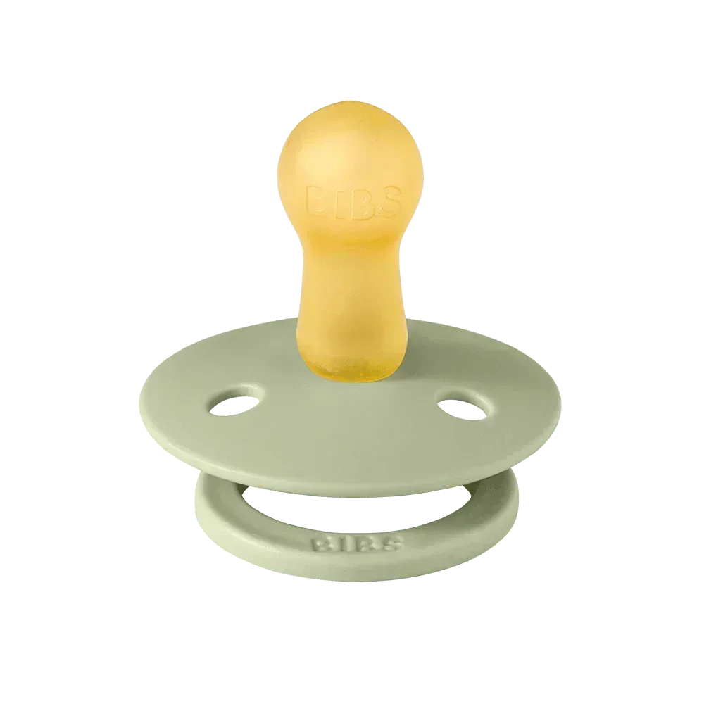 BIBS Colour Pacifiers 2 Pack Ivory/Sage