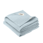 BIBS Muslin Cloth 2 Pack Baby Blue