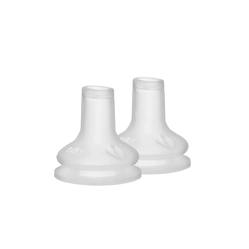 BIBS Bottle Silicone Spout Nipple 2 Pack