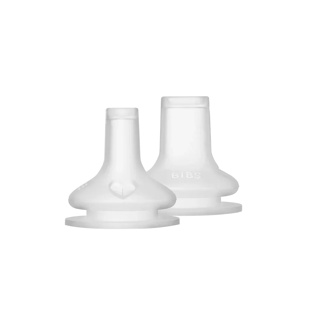 BIBS Bottle Silicone Spout Nipple 2 Pack