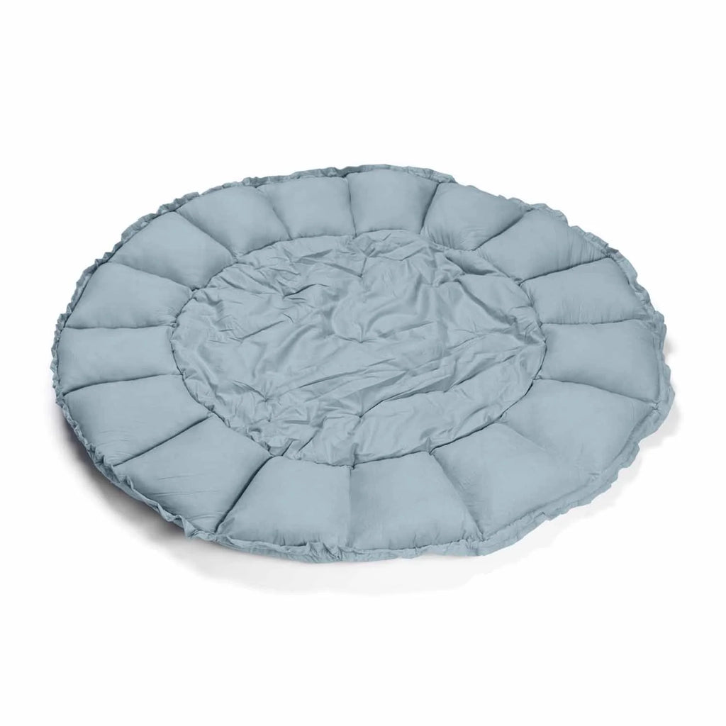 Play & Go Bloom Organic Babymat Dusty Blue
