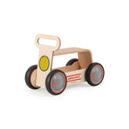 DriveMe Wood Ambulance Baby Walker Ride-On