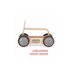 MamaToyz DriveMe Wood Baby Walker & Ride-On
