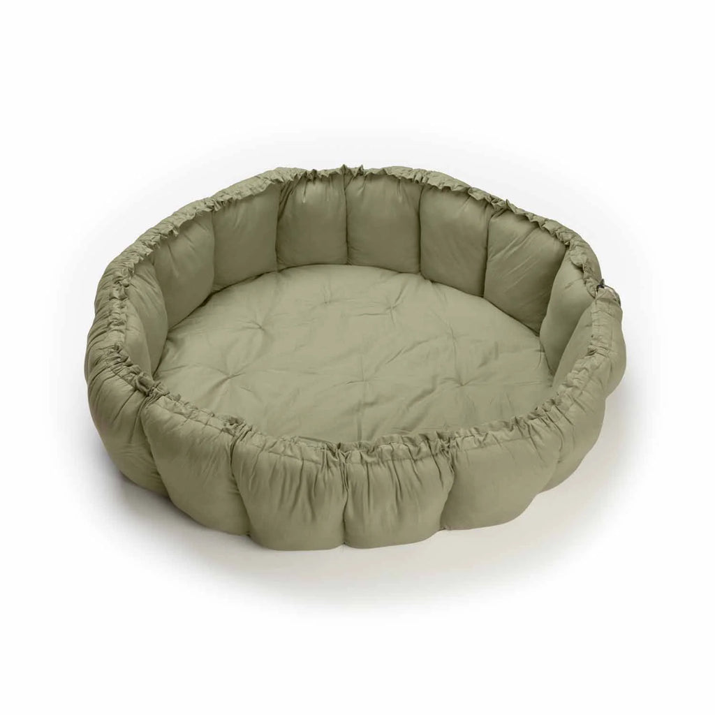 Play & Go Bloom Organic Babymat Dusty Blue