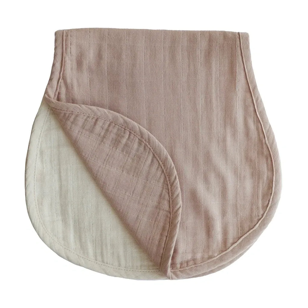 Mushie Organic Cotton Muslin Burp Cloth 2 Pack