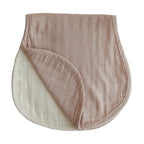 Mushie Organic Cotton Muslin Burp Cloth 2 Pack