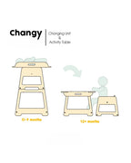 Changy 2-in-1 Baby Changing Dresser & Activity Table